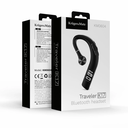 Bluetooth Kruger Matz Traveler K17 czarny