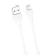 Kabel USB micro 1m biały XO NB200 2.1A
