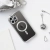 Nakładka MagSafe CHROME iPhone 15 (6,1) srebrna