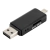Czytnik kart OTG CR03 USB / micro USB / SD / Micro SD czarny