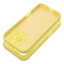 Nakładka Silicon Solid iPhone 16 Pro MagSafe żółta