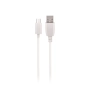 Kabel USB micro 1m biały Maxlife Fast 3A