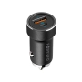 Ładowarka samochodowa USB-C PD + 1xUSB QC 3.0 20W Forever CC-06 czarna