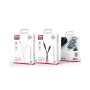 Kabel AUX Jack 3,5mm - Typ C XO NB-R211B czarny