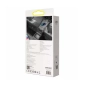 Ładowarka samochodowa 2xUSB + 2xTYP C z kablem Baseus CCBT 120W szara