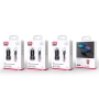 Ładowarka samochodowa 2xUSB 2.4A + kabel TYP-C XO CC48 czarna