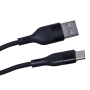 Kabel USB TYP C 1m czarny Maxlife MXUC-07 3A