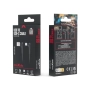 Kabel USB Typ C 1m czarny Maxlife MXUC-09 kątowy 3A