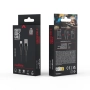 Kabel USB TYP C 1m czarny Maxlife MXUC-07 3A