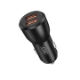 Ładowarka samochowoda 2xUSB 3.0A QC 30W XO CC55 czarna