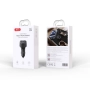 Transmiter FM BT 1xUSB 30W + USB-C XO-BCC17 + kabel TYP C - TYP C czarny