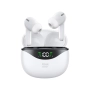 Słuchawki Bluetooth TWS LCD BlueStar T60 białe