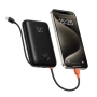 POWER BANK 20000 VEGER K2 35W PD QC3.0 z kablem Typ-C/Lightning czarny