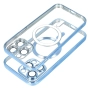 Nakładka MagSafe CHROME Samsung S24 FE niebieska