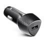Ładowarka samochodowa 1xUSB 3.0A QC3.0 18W Forcell F-ENERGY CC50-1A czarna