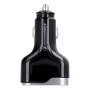 Ładowarka samochodowa 2xUSB-C PD + 1xUSB QC 3.0 138W CC53-2C1A czarna