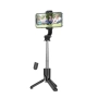 Uchwyt selfie BT HOCO K17 + tripod 60cm czarny