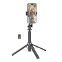 Uchwyt selfie BT HOCO K21 + tripod 1.37m czarny