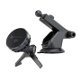 Uchwyt do szyba/kratk/kokpit FORCELL F-Grip Cool indukcyjny Qi2 15W MagSafe czarny