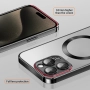 Nakładka MagSafe Electroplating Vmax iPhone 15 różowo-złota