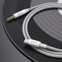 Kabel AUX Jack 3,5mm - TYP C 1m HOCO UPA19 srebrny