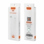 Kabel USB TYP C 0.3m biały VIDVIE CB440 2.4A