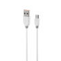 Kabel USB TYP C 1m biały VIDVIE CB442 2.4A