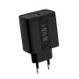Ładowarka sieciowa USB-C PD 20W + 1xUSB 3.0 QC + kabel Typ C VIDVIE PLE230C czarna