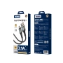 Kabel USB micro 1m czarny JELLICO A20 3.1A