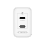 Ładowarka sieciowa 2xUSB-C PD 45W JELLICO G106 biała