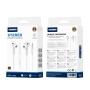 Słuchawki + mikrofon JELLICO EP3A jack 3.5mm białe
