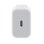 Ładowarka sieciowa USB-C PD 20W + kabel Typ C - Typ C MoonX MC03 biała